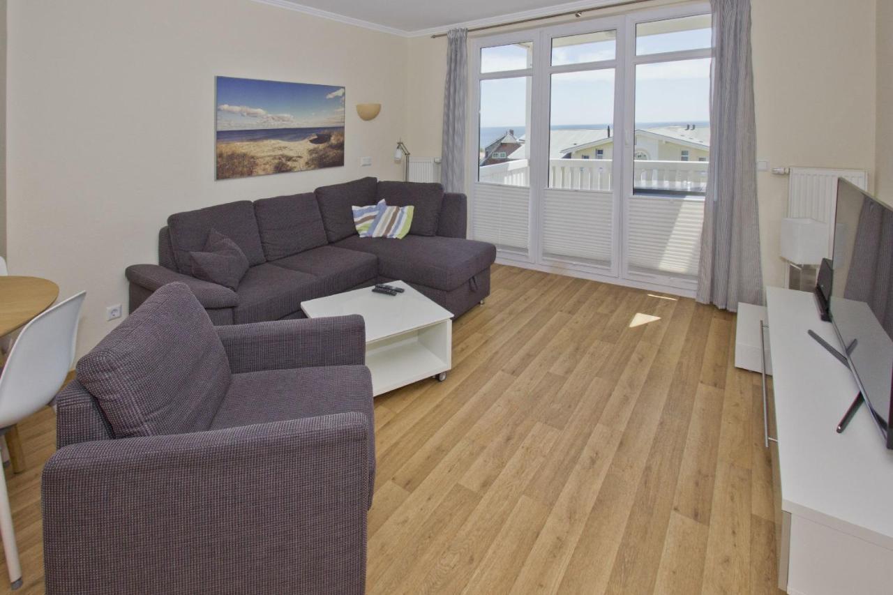 Mit Meerblick Und Balkon, Gratis Nutzung Vom Ahoi Erlebnisbad Und Sauna In Sellin - Meeresblick Fewo 24 Goehren  Exterior foto